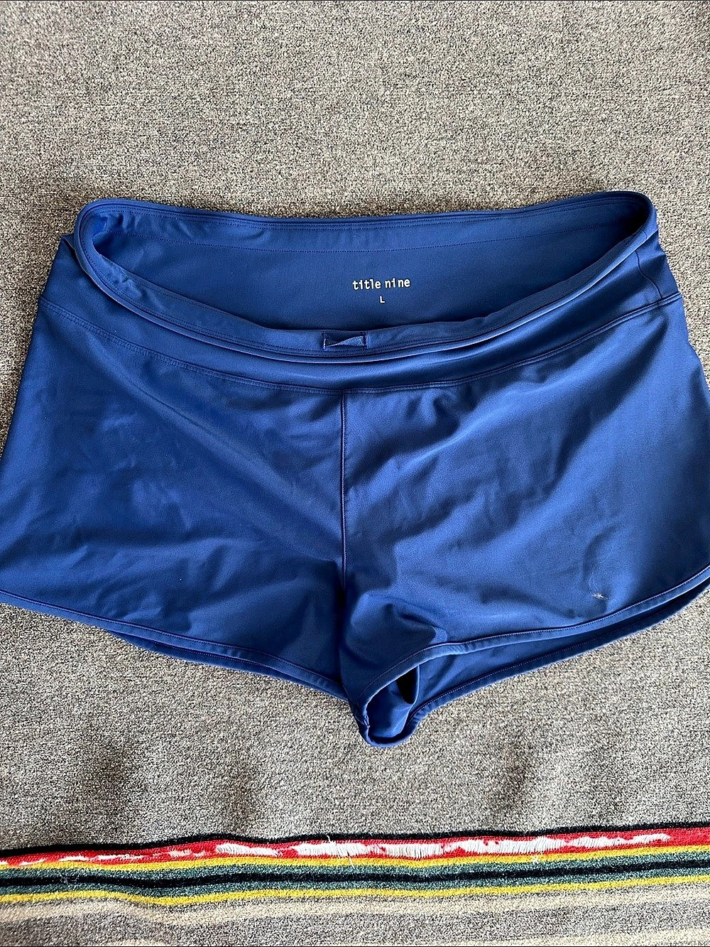 Title 9  Women's Nalu Paddle Board Swim Shorts in Blue size L